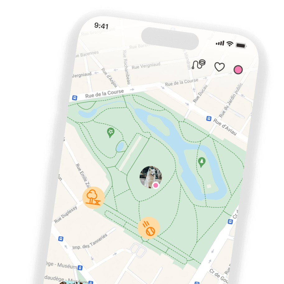 Apercu application sur iPhone